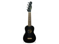 Fender Venice Soprano Ukulele Black Fender Venice Soprano Ukulele Black